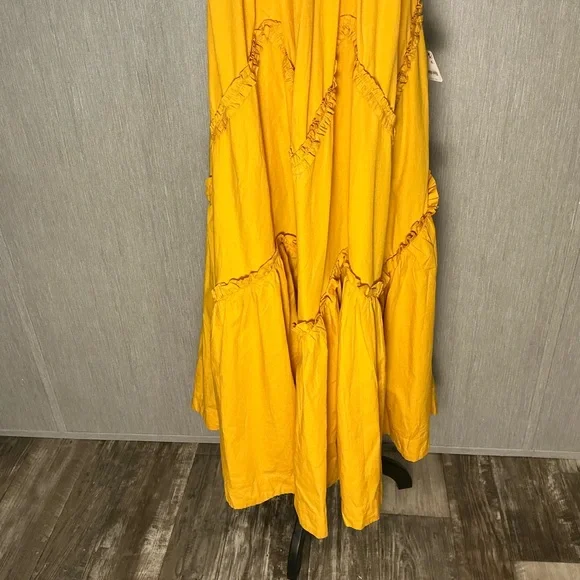 Free People Golden Maxi Dress Size SP - Picture 2 of 12